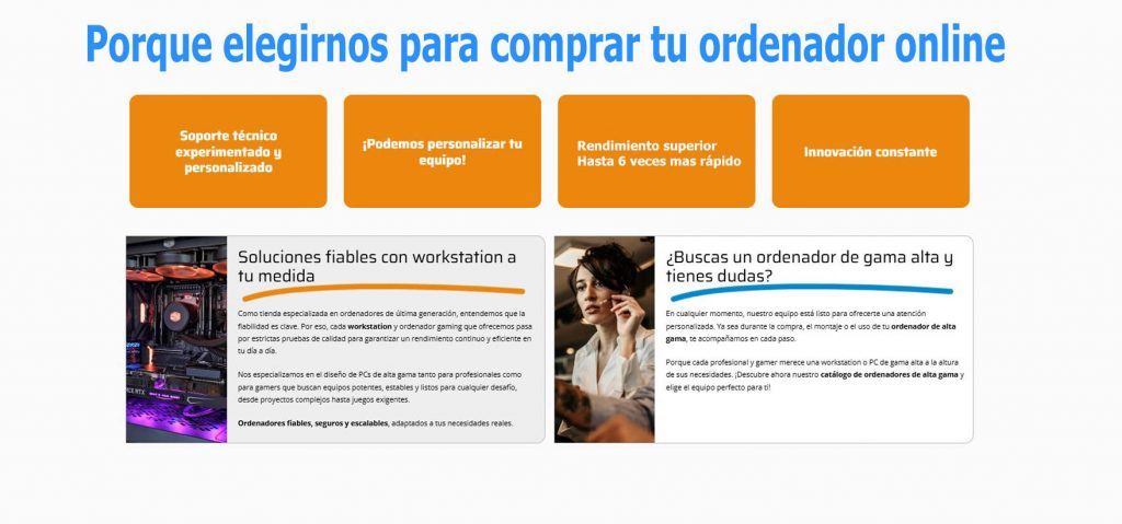 porque elegir a tienda servitech para comprar tu ordenador online